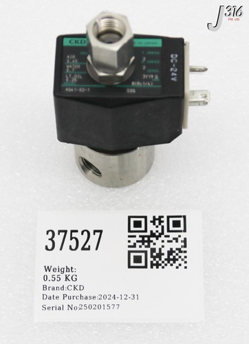 37527 CKD 3-PORT SOLENOID VALVE AG41-02-1 - Bild 1 von 8