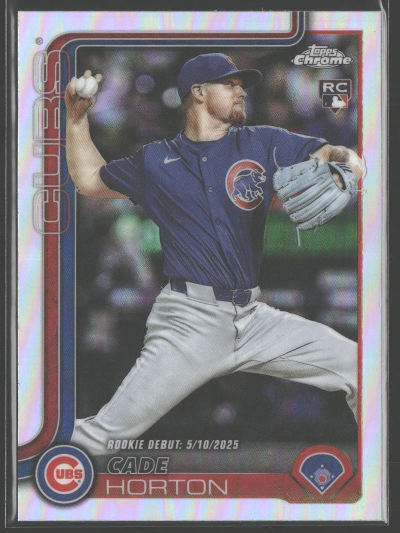 Cade Horton 2025 Topps Chrome Update Refractors #USC102 RC