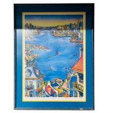 Balmain Ferry Bondi Beach Sydney Framed Art Alison Ashley Wall Art Decor 279/980