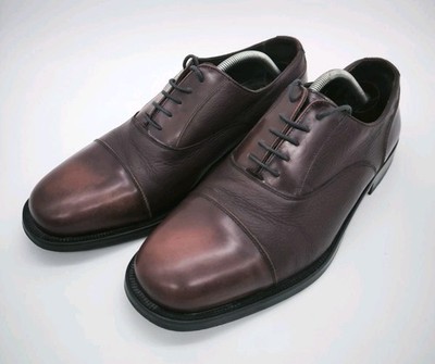Loake Bibury Herren Cap Toe Oxford Schuhe Burgund Mahagoni Leder Smart Formell