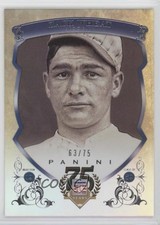 2014 Panini Hall of Fame Blue Shield 63/75 Zack Wheat #29 HOF Shield im4