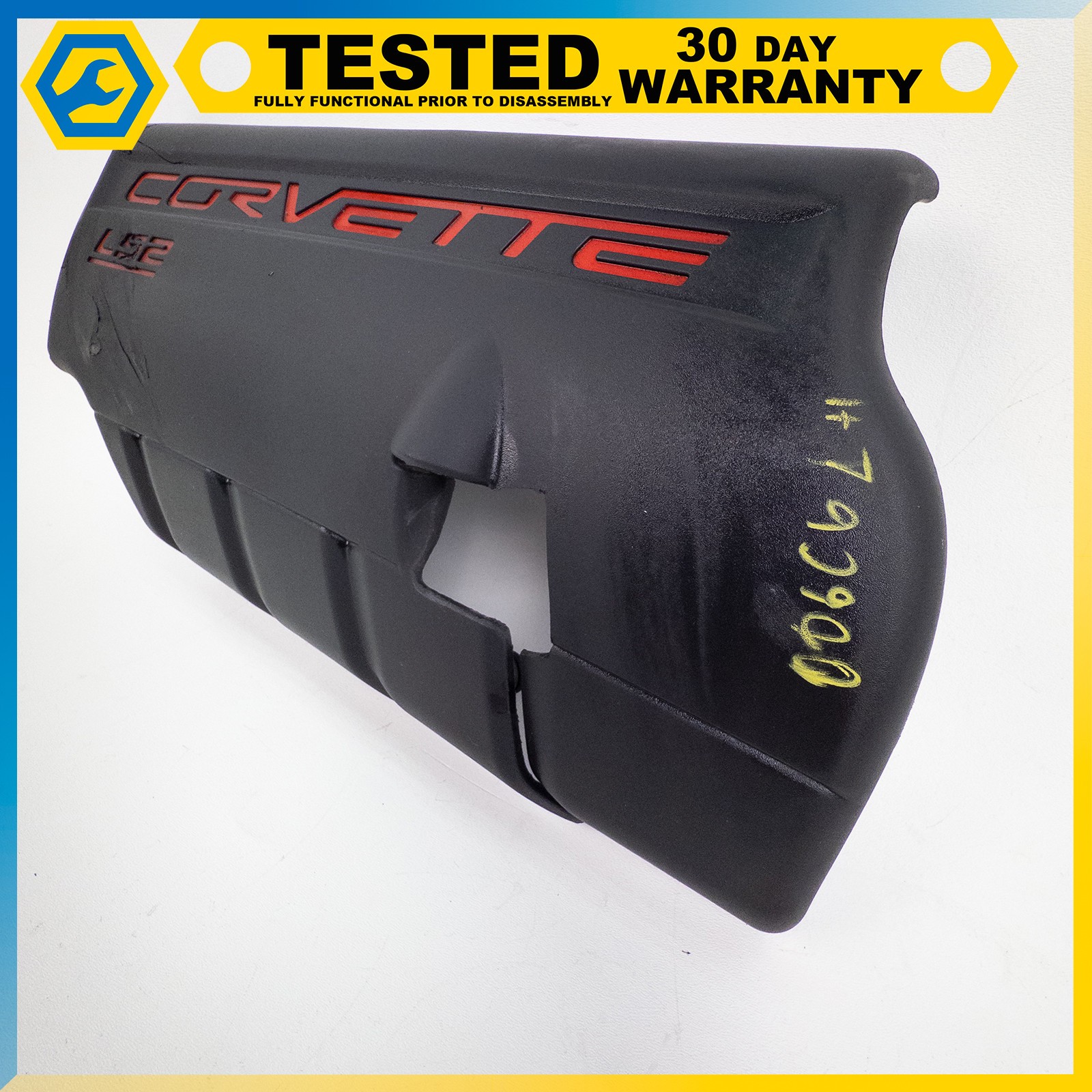 05-13 CHEVROLET CORVETTE C6 6.0L LS2 LEFT SIDE ENGINE COVER INTAKE MANIFOLD OEM