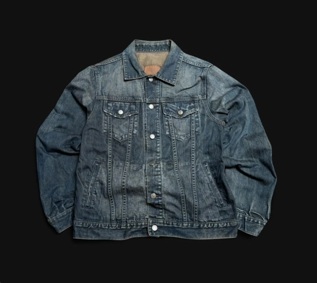 GAP Vintage Spring 2000s Blue Denim Jacket Made In USA Men’s Size Medium
Opens in a new window or ta
