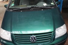 Motorhaube ( AB 2000 ) VW Sharan 1.8 5V Turbo 7 M Farbe Bright Grenn Grün ( LC6M