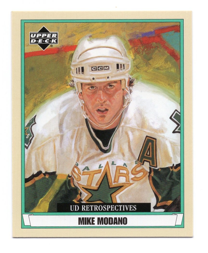 2002-03 UD Artistic Impressions Retrospectives #R30 Mike Modano