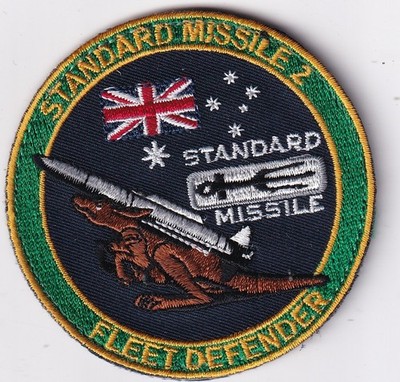 Standard Missile 2 Fleet Defender Australia program patch mid GWOT hook & loop