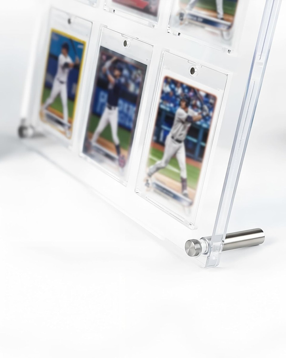 Trading Card Display Case 9 TCG Acrylic Sport Frame + One Touch Magnetic Holders | eBay Trading Card Display Case 9 TCG Acrylic Sport Frame + One Touch Magnetic Holders | eBay