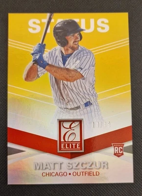 Matt Szczur - 2015 Panini Elite Baseball - #24 - /49 - Chicago Cubs - RC - Image 1 of 3
