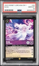 2023 DISNEY LORCANA EN 1-THE FIRST CHAPTER 42 ELSA - SPIRIT OF WINTER PSA 10