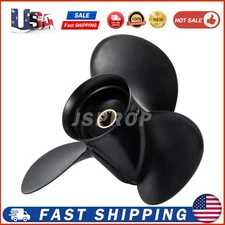 10.1 x 13 Boat Propeller 14 Spline Tooth Fit BRP  Evinrude Engines 15-35HP, RH