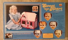 Vintage Sweetheart Wooden Dollhouse Kit (1985, Dura-Craft) New SW125 Tudor Style