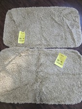 Traditional Nylon Washable Linen 24" X 40" Bath Rug - Soft, Absorbent, And St...