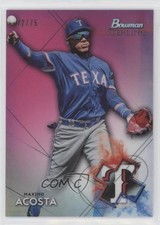 2021 Bowman Sterling Prospects Magenta Refractor 22/75 Maximo Acosta #BSP-48 0c6