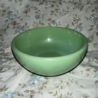 Anchor Hocking Fire King 15 Mint Green Jadeite Milk Glass Chili Bowl #C607