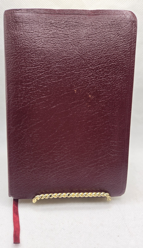 Holy Bible HCSB Pocket Size 7x4.5" Burgundy Bonded Leather Holman Christian - Imagen 2 de 18