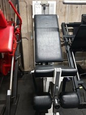 LEG EXTENSION MACHINE BY TECHNOGYM. COMMERCIAL GYM QUALITY + WEIGHT STACK.