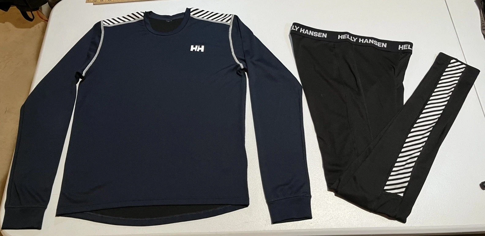 Helly Hansen Base Layer Thermal Long Underwear Shirt Pants Set Blue Black Medium
Opens in a new wind