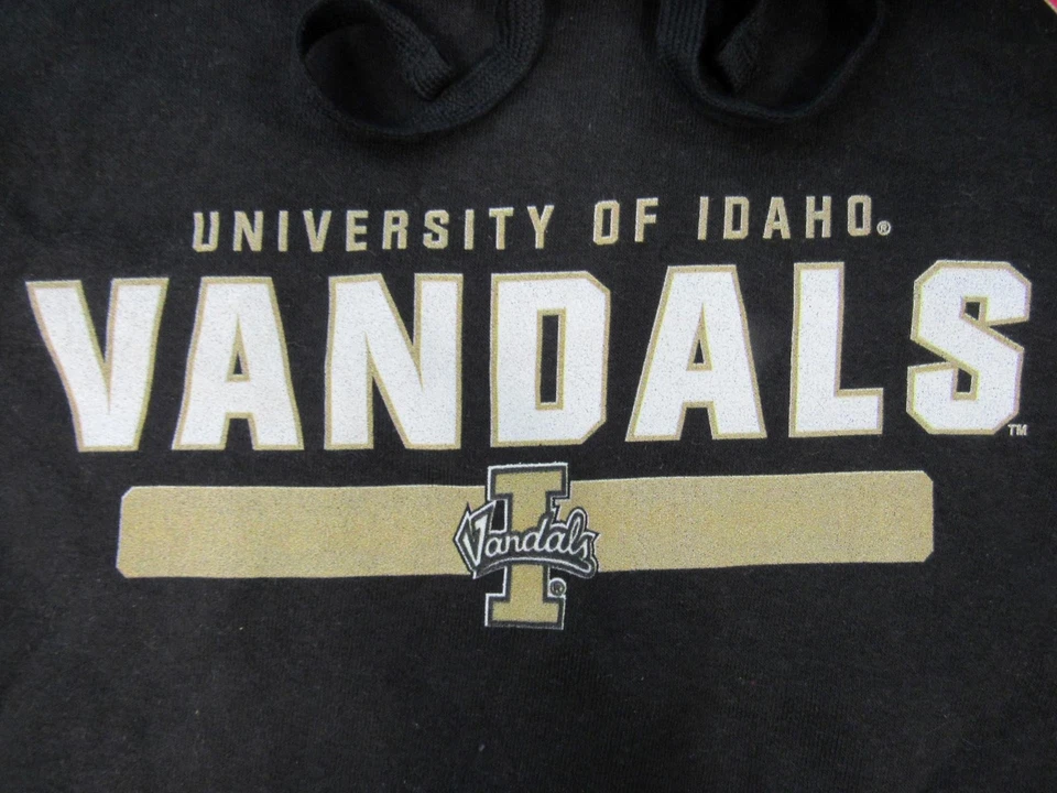 New University of Idaho Vandals Womens Size M Medium Black Pullover Hoodie - Image 3 of 4