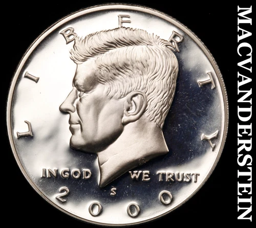 2000-S Kennedy Half Dollar- Silver Choice Proof Luster #i3745