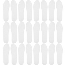 20 Pairs Wood Pulp Insoles Shoe Pads for Men Women Inserts Summer