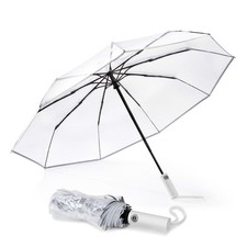 G4Free Small Clear Umbrella 38.5 inches diameter with 42 inch width,
