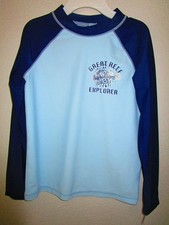 New Carter's Rash Guard Long sleeves t-shirt, size 10