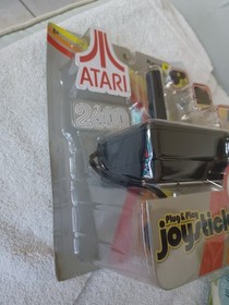 Atari 2600 Plug & Play Joystick Includes 10 Classic Arcade Video Games - New!