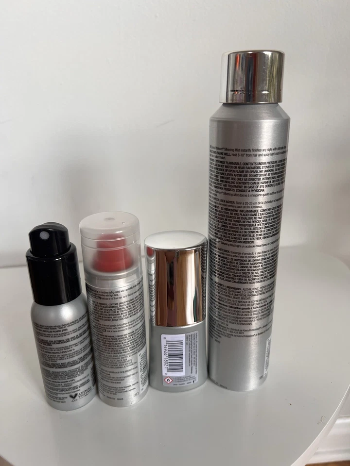 Conjunto Kenra Platinum Silkening Mist + Spray Seco + Volume Mist + Spray Perfeito - Imagem 2 de 2