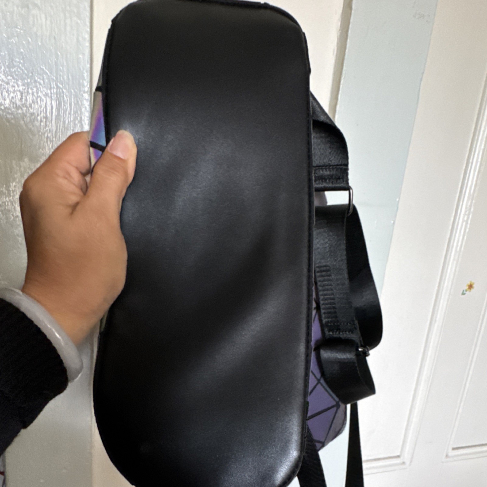 Geometric Iridescent Multicolor Backpack Buckle C… - image 7