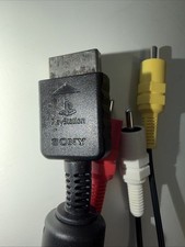 Genuine Sony PlayStation RCA AV Cable PS1 PS2 PS3