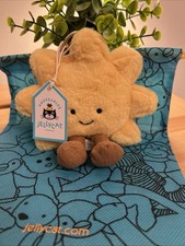 Jellycat Amuseable Sonne Plüsch Puppe Etikett + Staubbeutel Neu 1