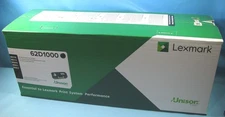 GENUINE LEXMARK 62D1000 RETURN PROGRAM TONER CARTRIDGE - NEW - FREE SHIPPING
