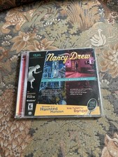 Nancy Drew Dual Pack: Haunted Mansion & Stay Tuned For Danger • PC CD-ROM • New