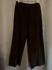 VNTG Chicos Black Wide Leg Dress Pant Size 1/Short