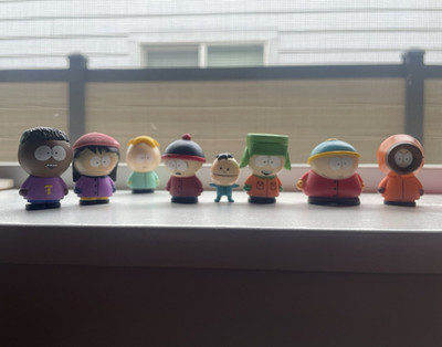 South Park figurine COMPLETE SET from Comedy Partners 2011