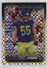 2024 Topps Chrome Rookies X-Fractor Braden Fiske #273 k6j
