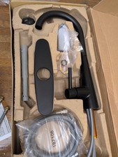 Moen 7864BL Sleek 1 Handle Pulldown High Arc Kitchen Faucet Sprayer Matte Black