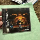 Mortal Kombat 4 (PS1) - Black Label - Complete CIB + Reg Card - Playstation