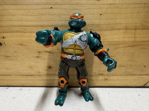Vintage TMNT Teenage Mutant Ninja Turtles Metal Mutants Michelangelo 1995