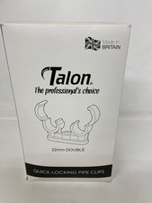 Image of TALON 22MM DOUBLE QUICK-LOCKING PIPE CLIP.