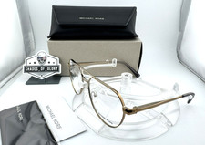 MICHAEL KORS HIGHLAND PARK MK 3092 1899 BEIGE GOLD MEN EYEGLASSES FRAME 57MM NEW