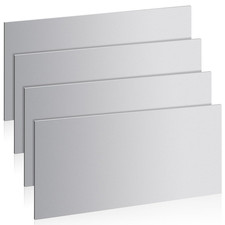 4 Pcs 20 Gauge Steel Sheet Metal 12" X 6" Cold Rolled Steel Plate Sheet Metal We