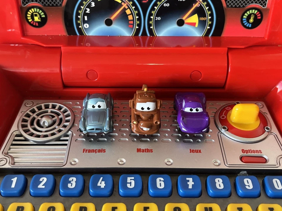 Lightning McQueen Educational Laptop VTech Disney Pixar Cars FRENCH VERSION - Image 3 of 4