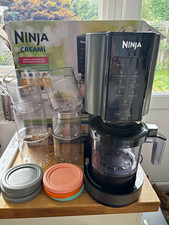 Ninja CREAMi NC300UK 800W 1.4L One-Touch 6 Tubs, 6 Lids, Bowl