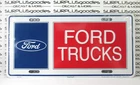 Classic FORD TRUCKS F150 F250 6"x 12" License Plate Tag EMBOSSED Stamped Metal