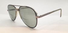 Vintage Hudson Black Silver Pilot Sunglasses FRAMES ONLY