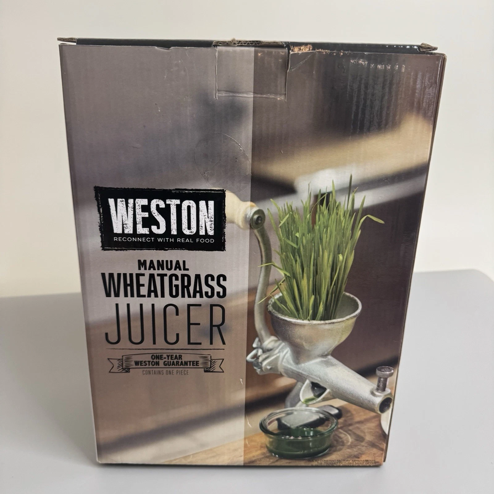 Weston Wheat Grass Juicer Manual Extraction Heavy-Duty Stainless Steel 36-3701-W
Opens in a new wind