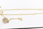 Vintage Diamond Necklace Natural Diamonds 18k Solid Gold — photo 5