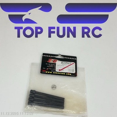 ZD RACING MRC908166 CENTER DIFFERENTIAL PILLARS (4) FOR MX-07 1/7 SCALE RC TRUCK