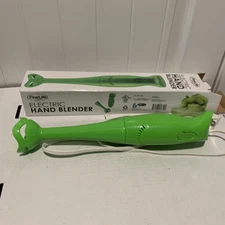 FineLife Electric Hand Blender Lime Green New Open Box NV-02313
